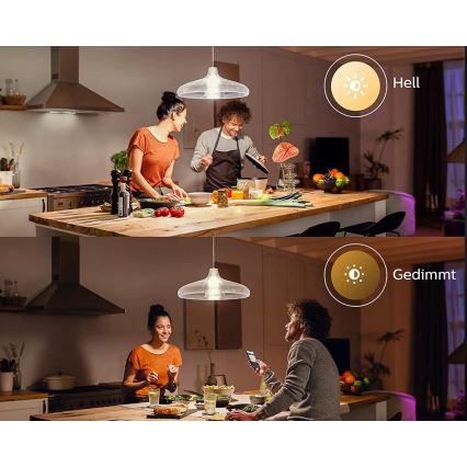 LED Žárovka Philips Hue WHITE E67 E27/15,5W/230V 2700K