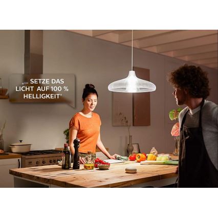 LED Žárovka Philips Hue WHITE E67 E27/15,5W/230V 2700K