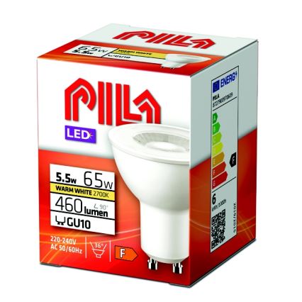LED Žárovka Philips Pila PAR16 GU10/5,5W/230V 2700K