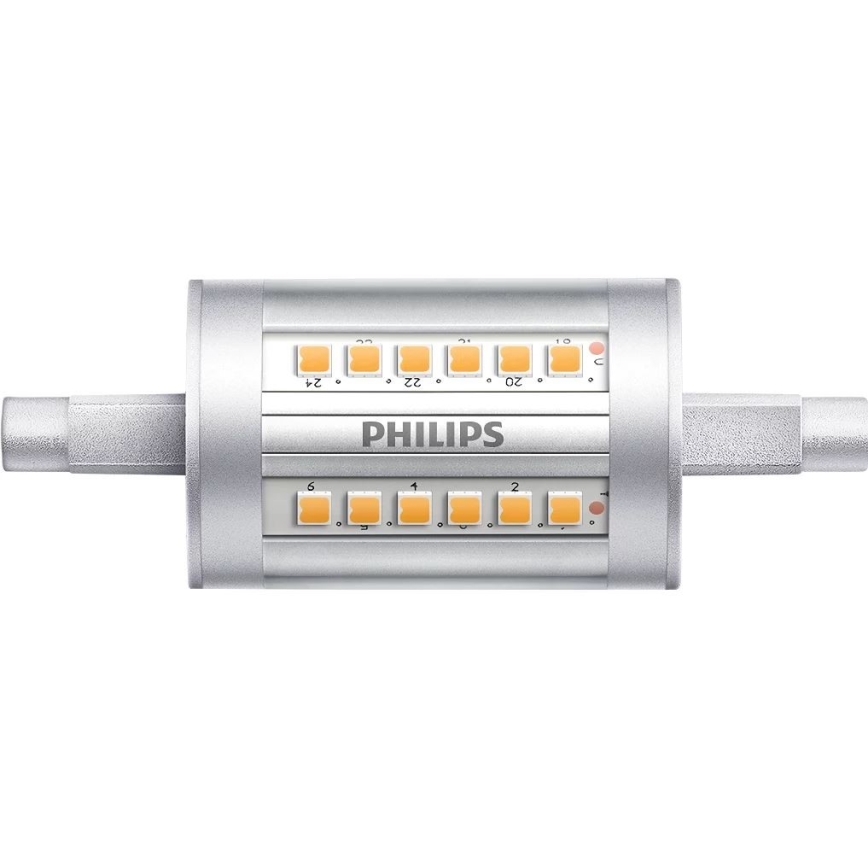 LED Žárovka Philips R7s/7,5W/230V 4000K 78 mm