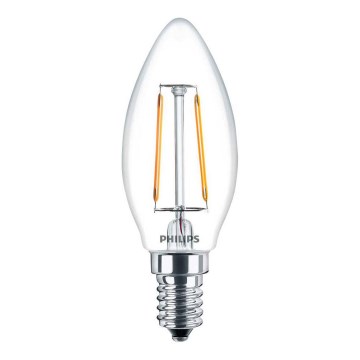 LED Žárovka Philips VINTAGE E14/2,3W/230V 2700K