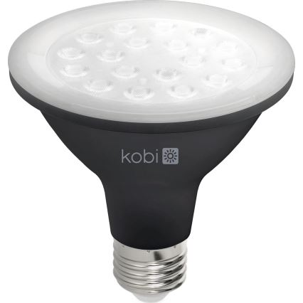 LED Žárovka pro růst rostlin PLANTY E27/9W/230V 1200K černá