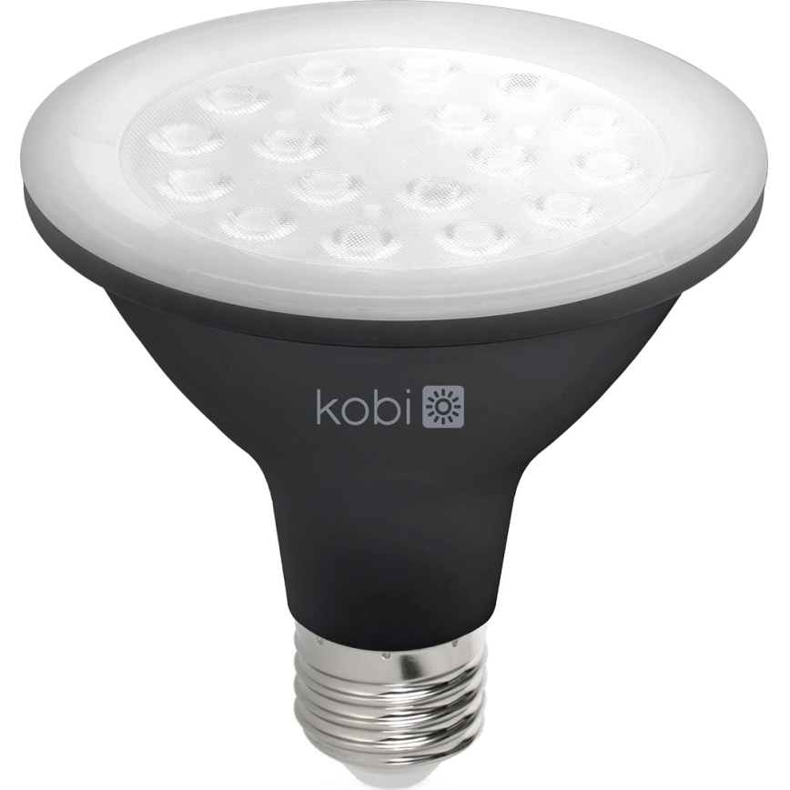 LED Žárovka pro růst rostlin PLANTY E27/9W/230V 1200K černá