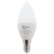 LED Žárovka Qtec C35 E14/5W/230V 2700K
