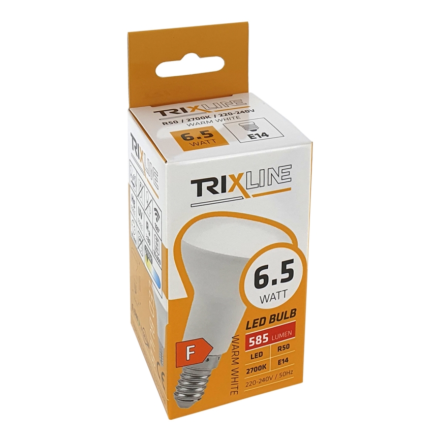 LED Žárovka R50 E14/6,5W/230V 2700K