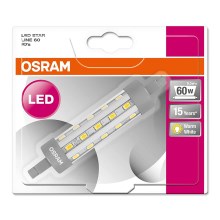 LED Žárovka R7s/6,5W/230V 2700K délka 118mm - Osram