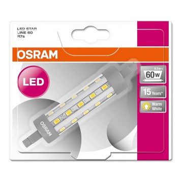 LED Žárovka R7s/6,5W/230V - Osram LED Žárovka R7s/6,5W/230V - Osram