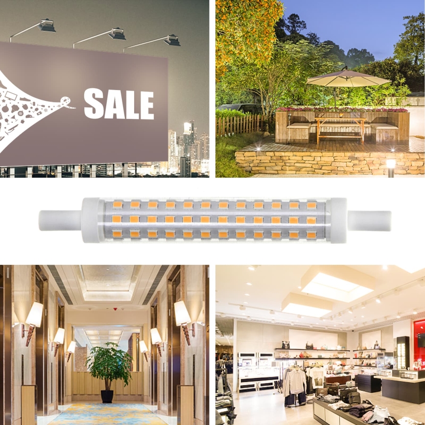LED Žárovka R7S/9W/230V 3000K - Aigostar