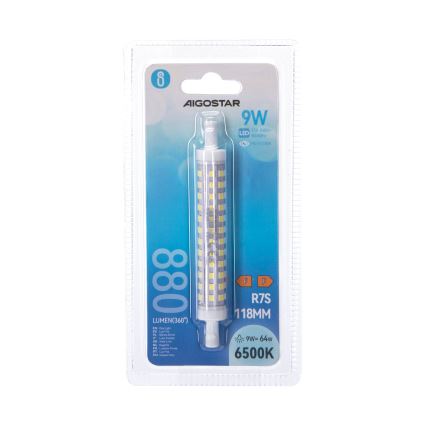 LED Žárovka R7S/9W/230V 6500K - Aigostar