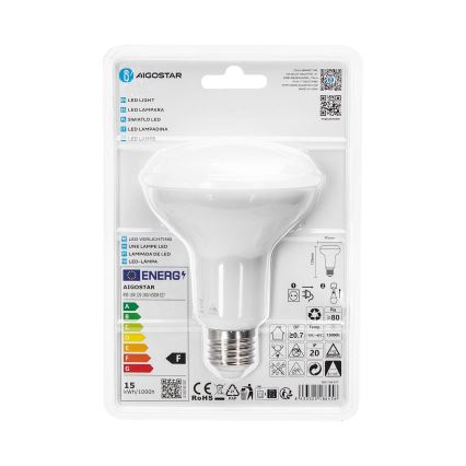 LED Žárovka R90 E27/15W/230V 6500K - Aigostar
