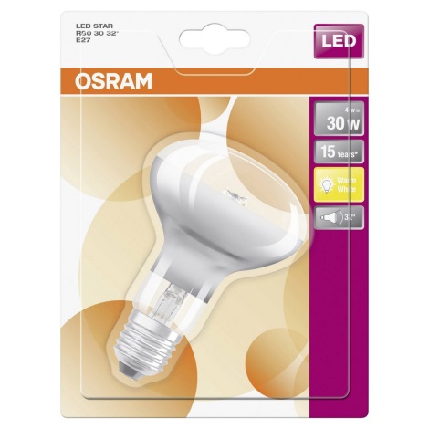 LED Žárovka RETROFIT E27/4W/230V 2700K - Osram
