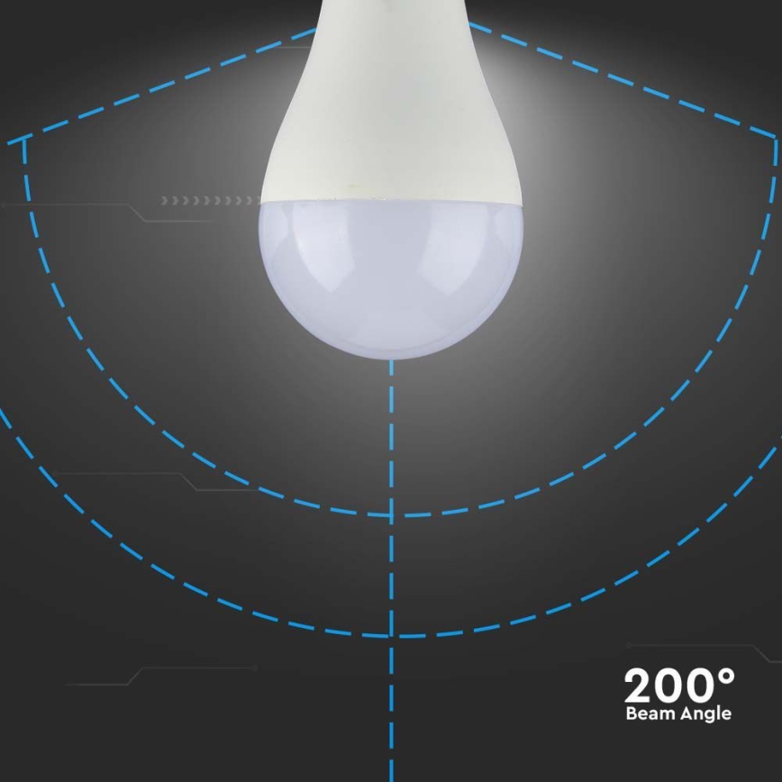 LED Žárovka SAMSUNG CHIP A65 E27/15W/230V 3000K
