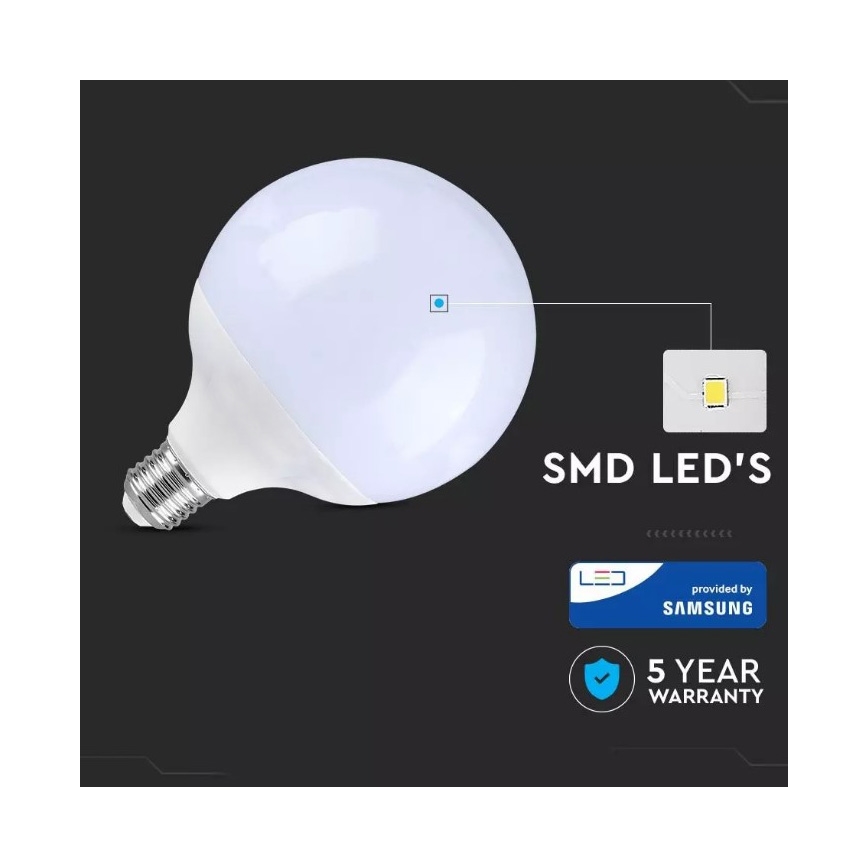 LED Žárovka SAMSUNG CHIP G120 E27/18W/230V 6400K