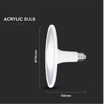 LED Žárovka SAMSUNG CHIP UFO E27/11W/230V 120° 3000K