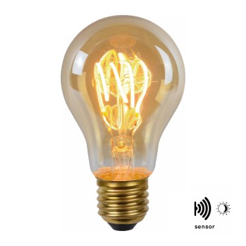 LED Žárovka se senzorem soumraku FILAMENT A60 E27/4W/230V 2200K - Lucide 49042/04/62