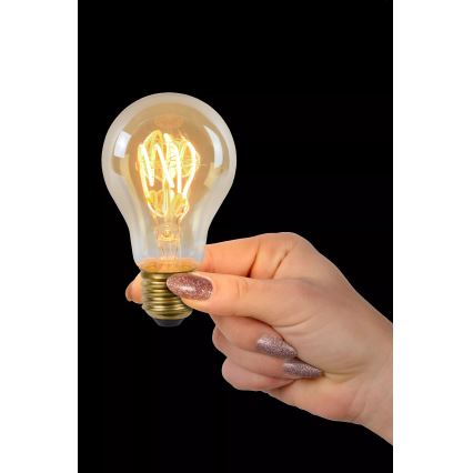 LED Žárovka se senzorem soumraku FILAMENT A60 E27/4W/230V 2200K - Lucide 49042/04/62