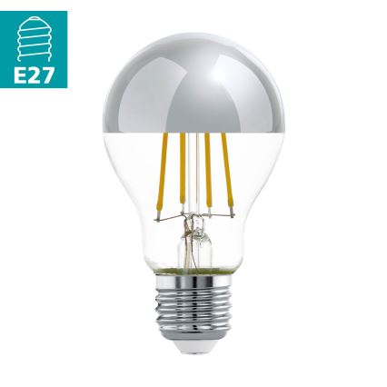 LED Žárovka se zrcadlovým vrchlíkem A60 E27/7W/230V 2700K - Eglo 11834