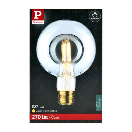 LED Žárovka SHAPE G95 E27/4W/230V 2700K - Paulmann 28766