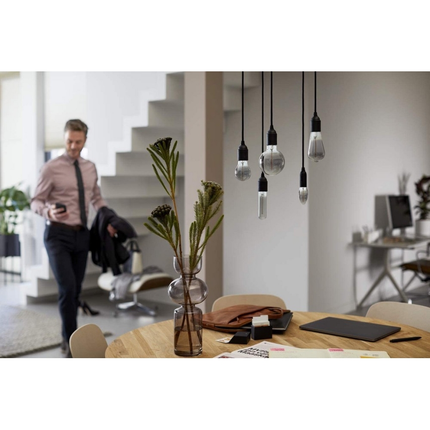 LED Žárovka SMOKY VINTAGE Philips ST64 E27/2,3W/230V 2700K