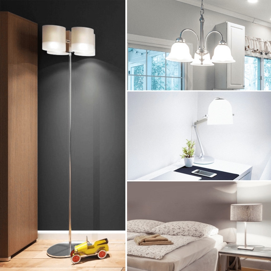 LED Žárovka ST64 E27/10W/230V 6500K - Aigostar