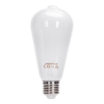 LED Žárovka ST64 E27/8W/230V 2700K - Aigostar