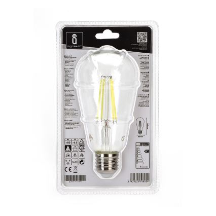 LED Žárovka ST64 E27/8W/230V 6500K - Aigostar