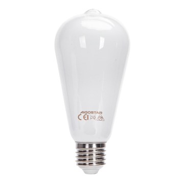 LED Žárovka ST64 E27/8W/230V 6500K - Aigostar