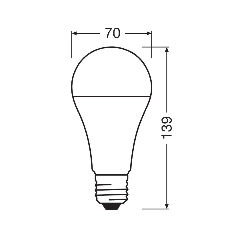 LED Žárovka STAR E27/19W/230V 6500K - Osram