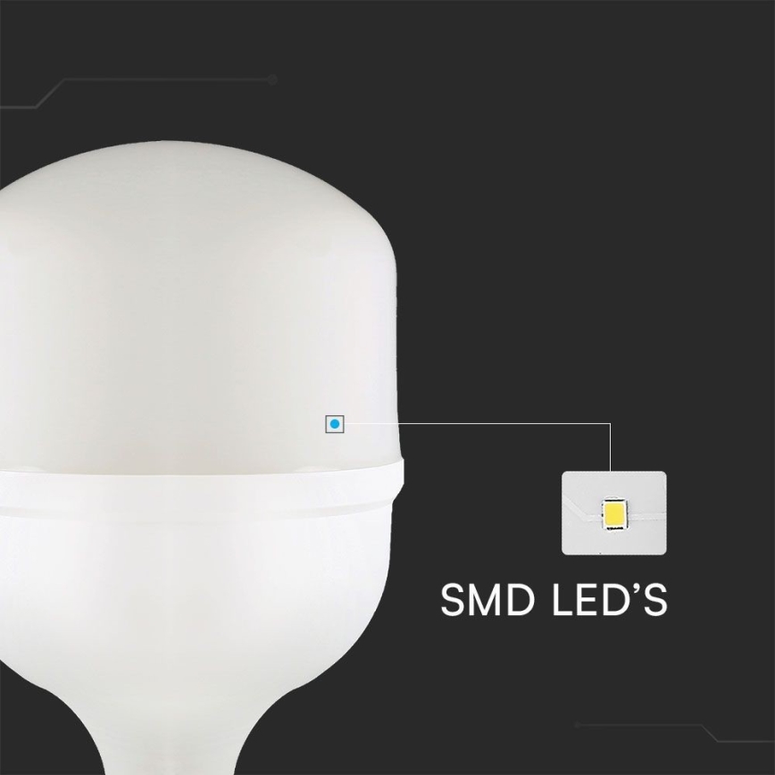 LED Žárovka T120 E40 E27/40W/230V 4000K