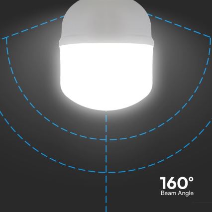 LED Žárovka T120 E40 E27/40W/230V 4000K
