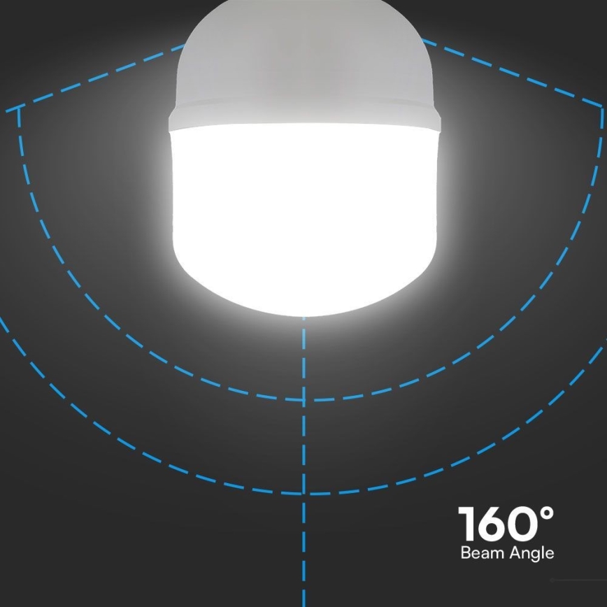 LED Žárovka T120 E40 E27/40W/230V 4000K