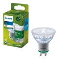 LED Žárovka ULTRAEFFICIENT Philips PAR16 GU10/2,1W/230V 3000K