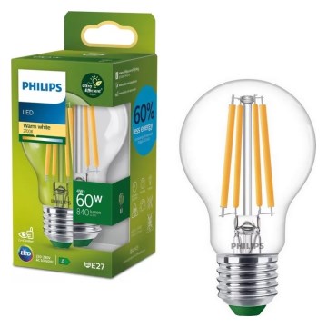 LED Žárovka ULTRAEFFICIENT VINTAGE Philips A60 E27/4W/230V 2700K