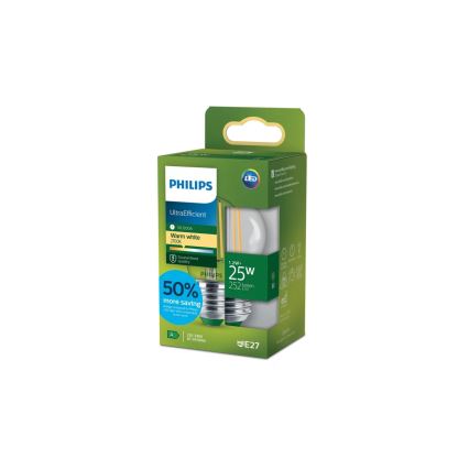 LED Žárovka ULTRAEFFICIENT VINTAGE Philips P45 E27/1,2W/230V 2700K