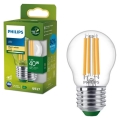 LED Žárovka ULTRAEFFICIENT VINTAGE Philips P45 E27/2,3W/230V 2700K