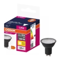 LED Žárovka VALUE PAR16 GU10/6,9W/230V 2700K 120° černá - Osram