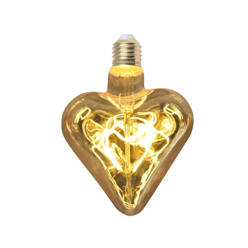 LED žárovka VINTAGE AMBER E27/2,5W/230V 2000K