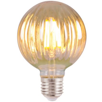 LED žárovka VINTAGE AMBER E27/4W/230V G100 2700K