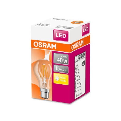 LED Žárovka VINTAGE B22d/4W/230V 2700K - Osram