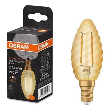LED Žárovka VINTAGE E27/2,5W/230V 2400K - Osram