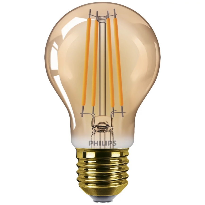 LED Žárovka VINTAGE Philips A60 E27/3,1W/230V 1800K