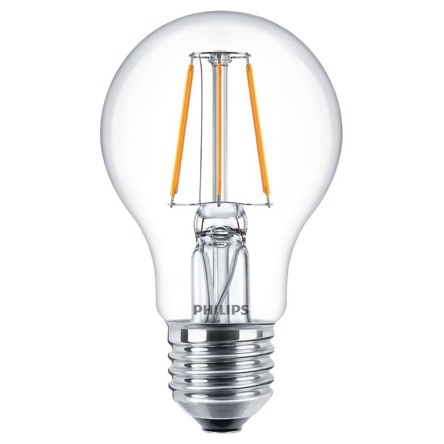 LED Žárovka VINTAGE Philips A60 E27/4,3W/230V 2700K