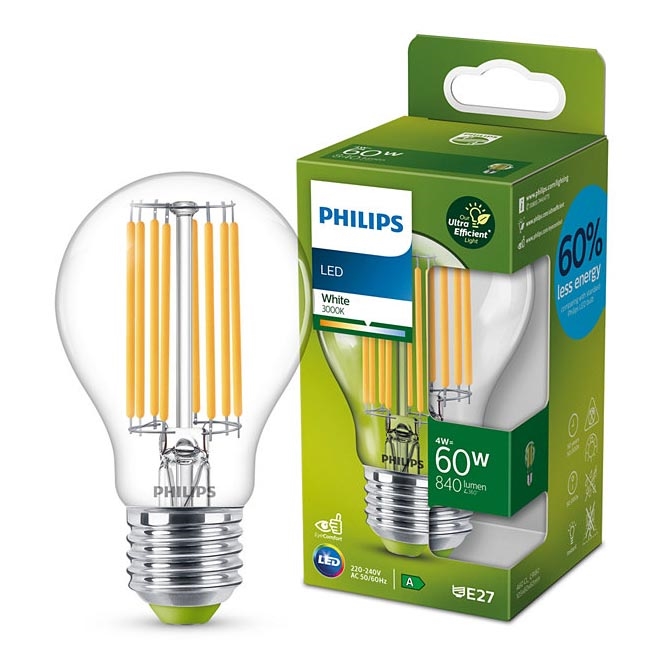 LED Žárovka VINTAGE Philips A60 E27/4W/230V 3000K