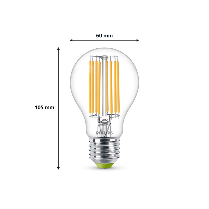 LED Žárovka VINTAGE Philips A60 E27/4W/230V 3000K