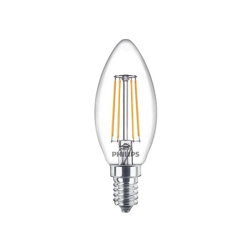 LED Žárovka VINTAGE Philips B35 E14/4,3W/230V 2700K