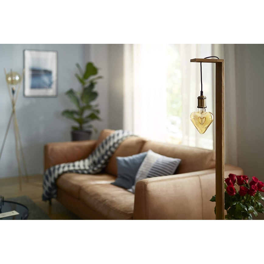 LED Žárovka VINTAGE Philips E27/2,3W/230V 2000K