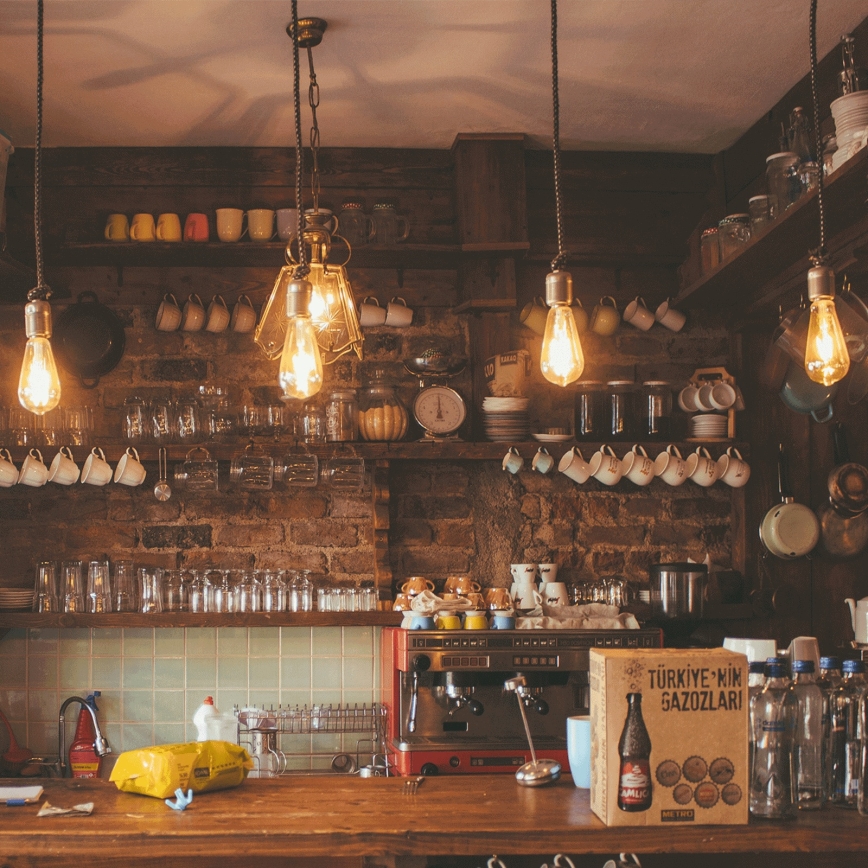 LED Žárovka VINTAGE ST64 E27/12W/230V 2200K - Aigostar