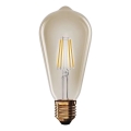 LED Žárovka VINTAGE ST64 E27/4,5W/230V 2200K