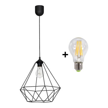 LED Závěsné svítidlo BASKET 1xE27/10W/230V