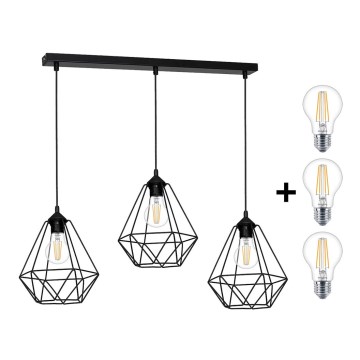 LED Závěsné svítidlo BASKET 3xE27/7W/230V LED Závěsné svítidlo BASKET 3xE27/7W/230V
